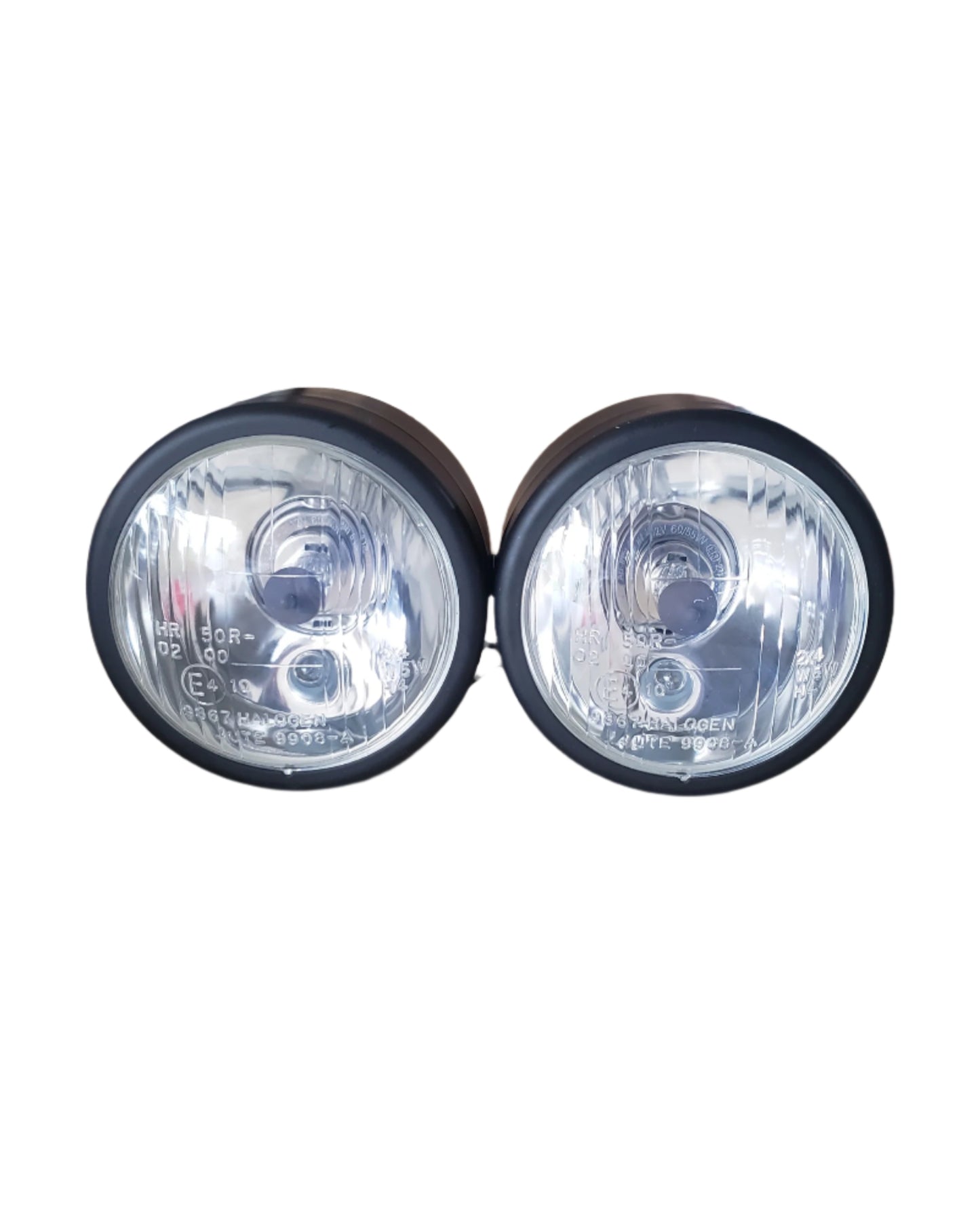 DOUBLE PHARE ROND MOTO