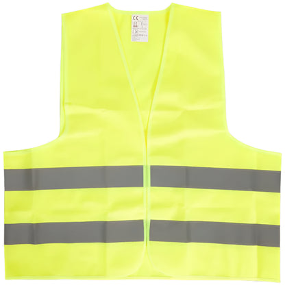 GILET DE SÉCURITÉ JAUNE FLUORESCENT